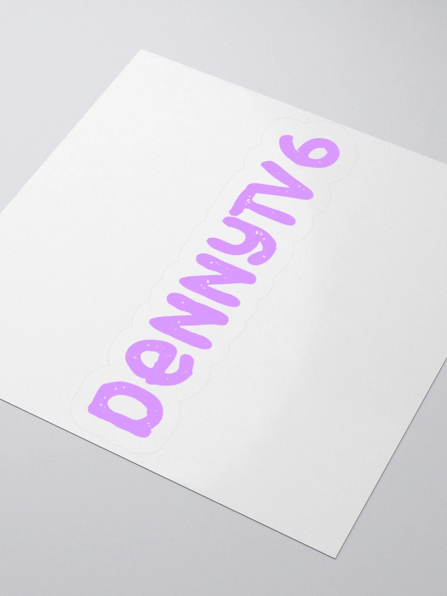 DENNYTV6 Signature Cut Stickers product image (5)