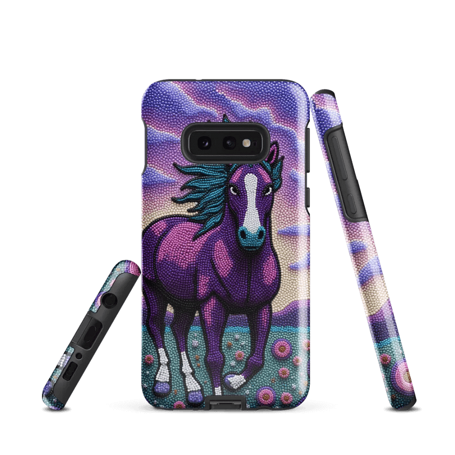 Vibrant Purple Horse Samsung® Tough Case product image (2)