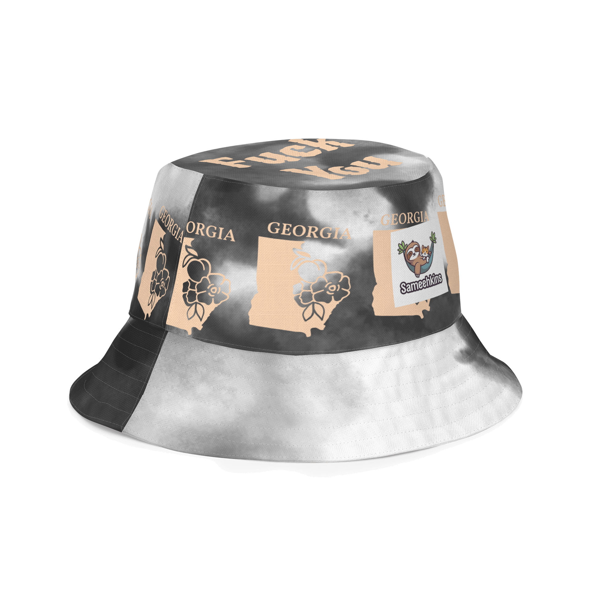 Smoke & Shadows FU Reversible Bucket Hat product image (3)