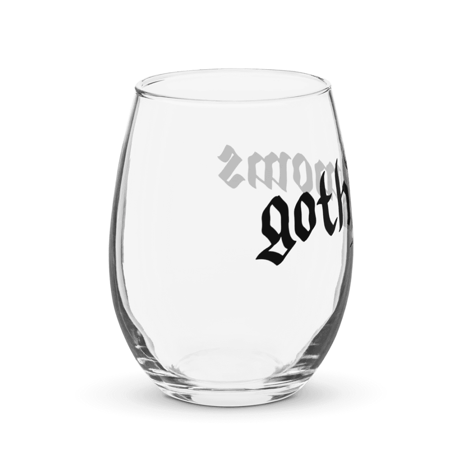 Gothmom wine glass product image (4)