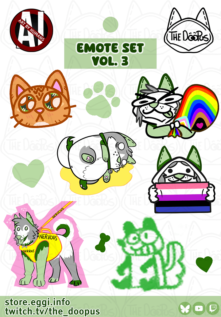 Doop Emote set vol.3 product image (1)
