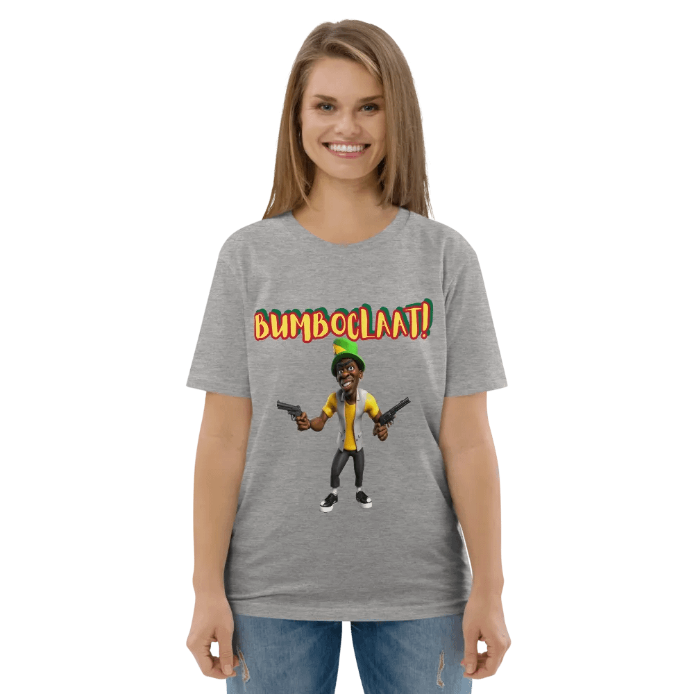 Glowing Bumboclaat Fantasy Logo T-Shirt product image (62)