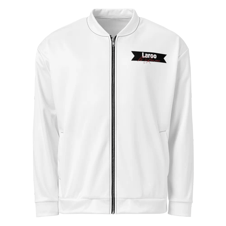 Laroo's Signature Bomber Jacket (White) product image (2)