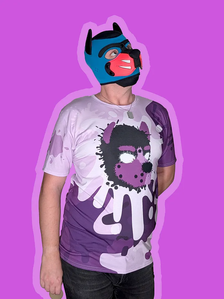 Chaos Splatter Shirt - Purple product image (2)