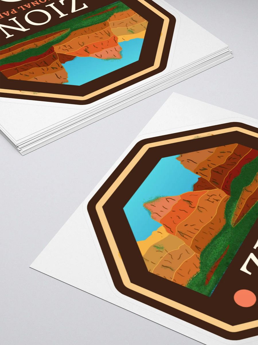 Zion National Park Sticker product image (4)