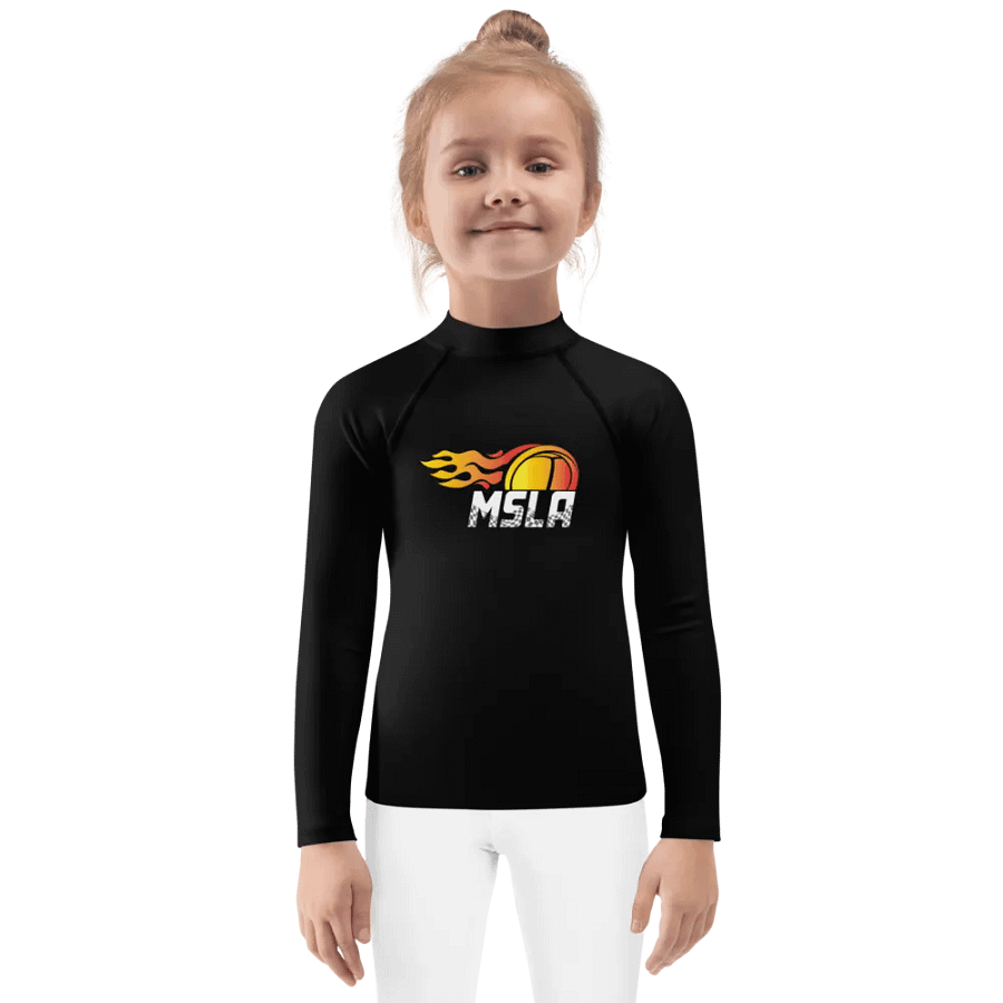 MSLA Logo Little Kids Rash Guard product image (1)