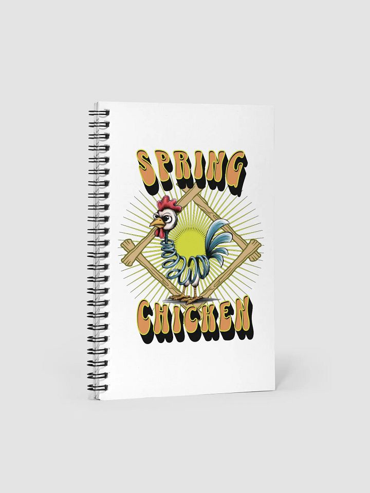 Spring Chicken Spiral Notebook product image (2)