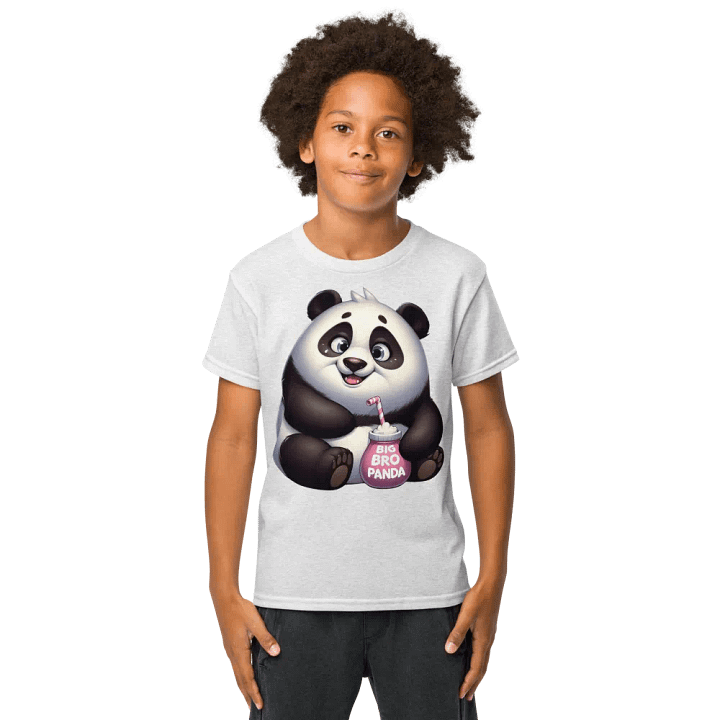 Big Bro Panda Youth Sports Tee product image (8)