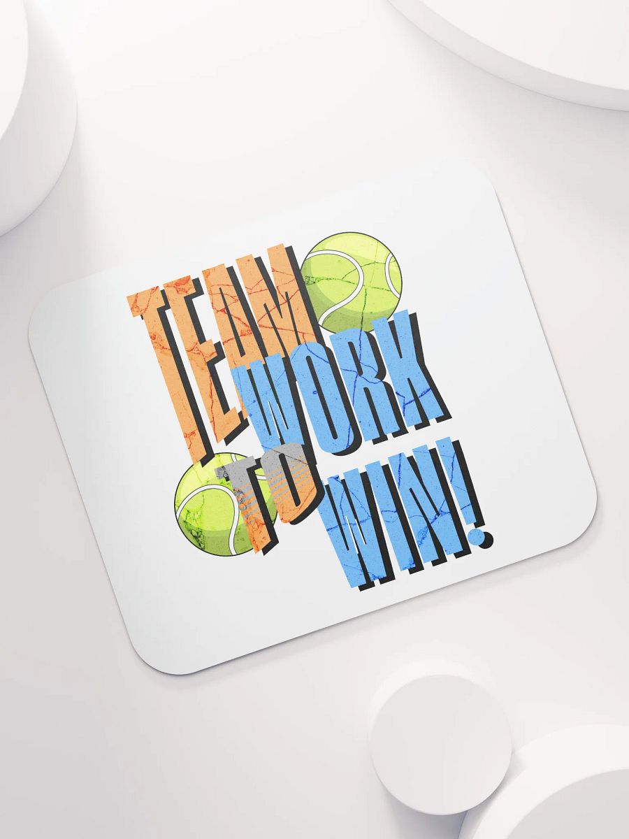 Team Work to Win Tennis Mouse Pad product image (5)