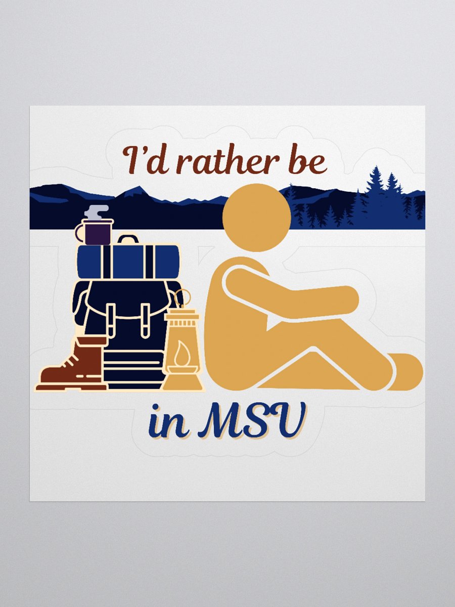 I'd Rather Be Sticker product image (2)