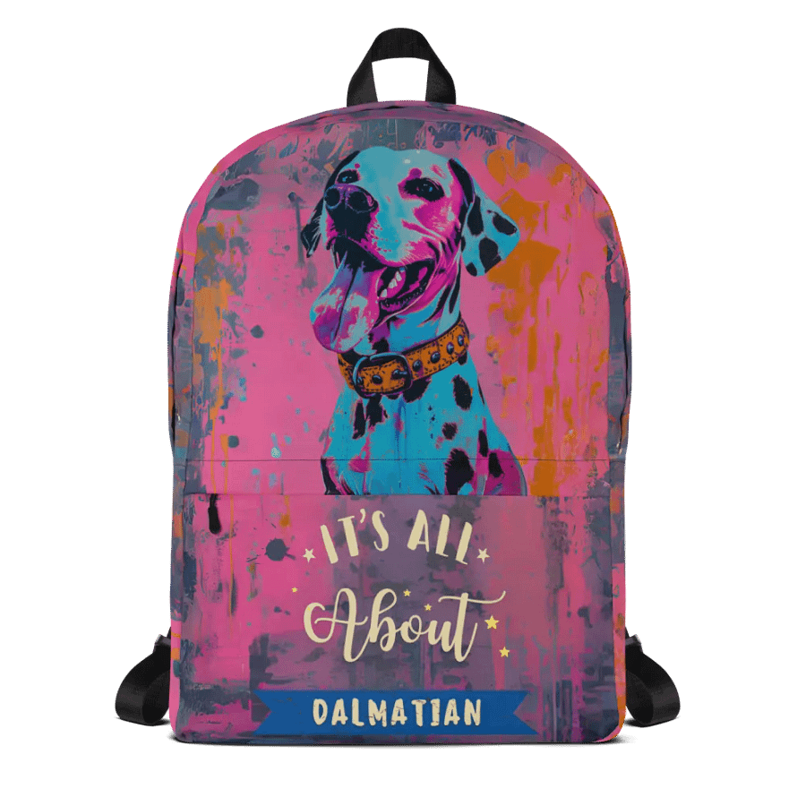 It's All About Dalmatian All-Over Print Backpack product image (4)