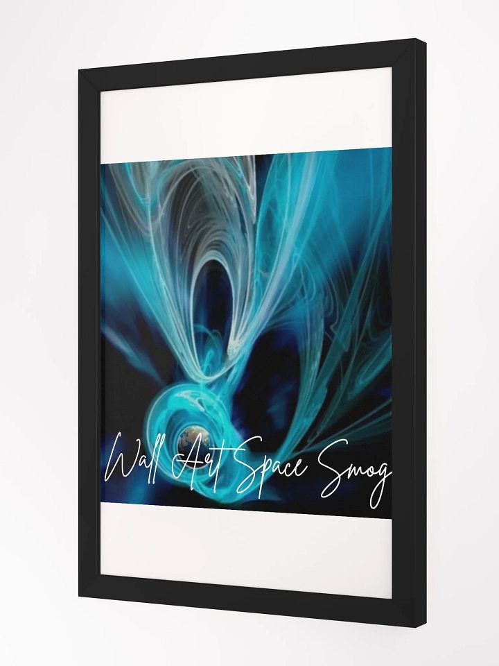 Art Smog Framed High-Quality Matte Poster (in) product image (2)