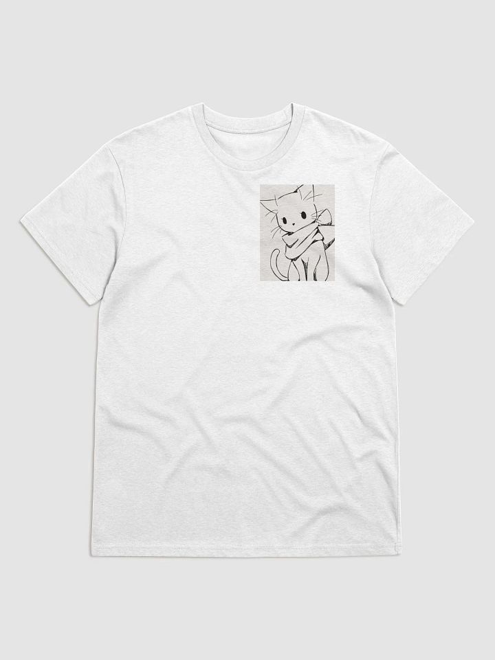 organic white tshirt product image (1)