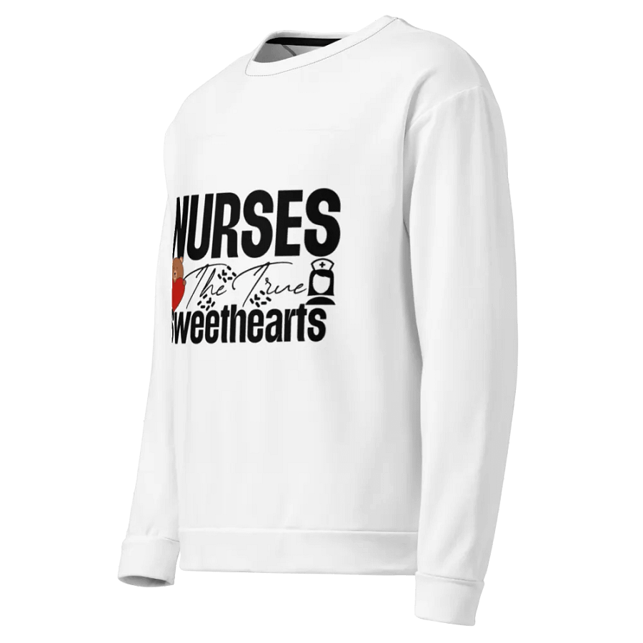 NURSES the True Sweethearts All-Over Print Sweatshirt product image (3)