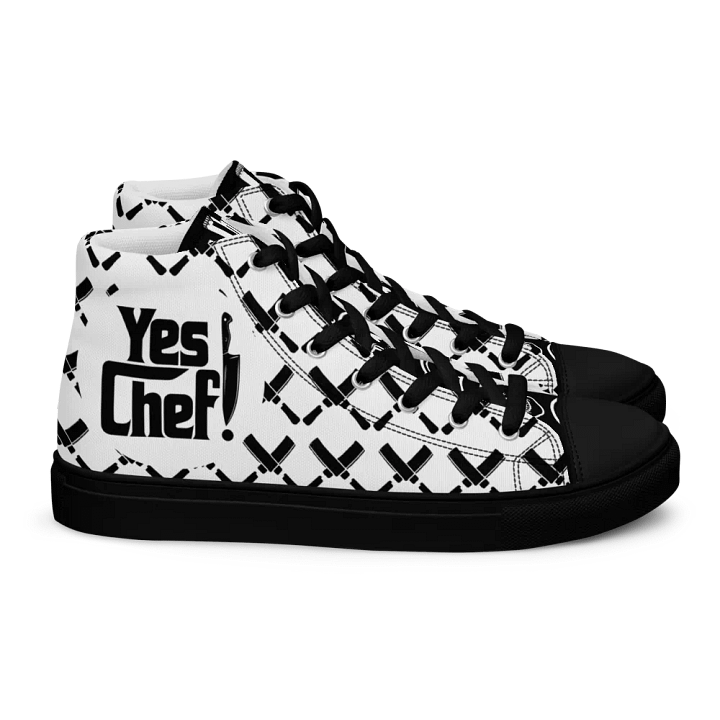 Yes Chef High Top White/Black Female product image (2)