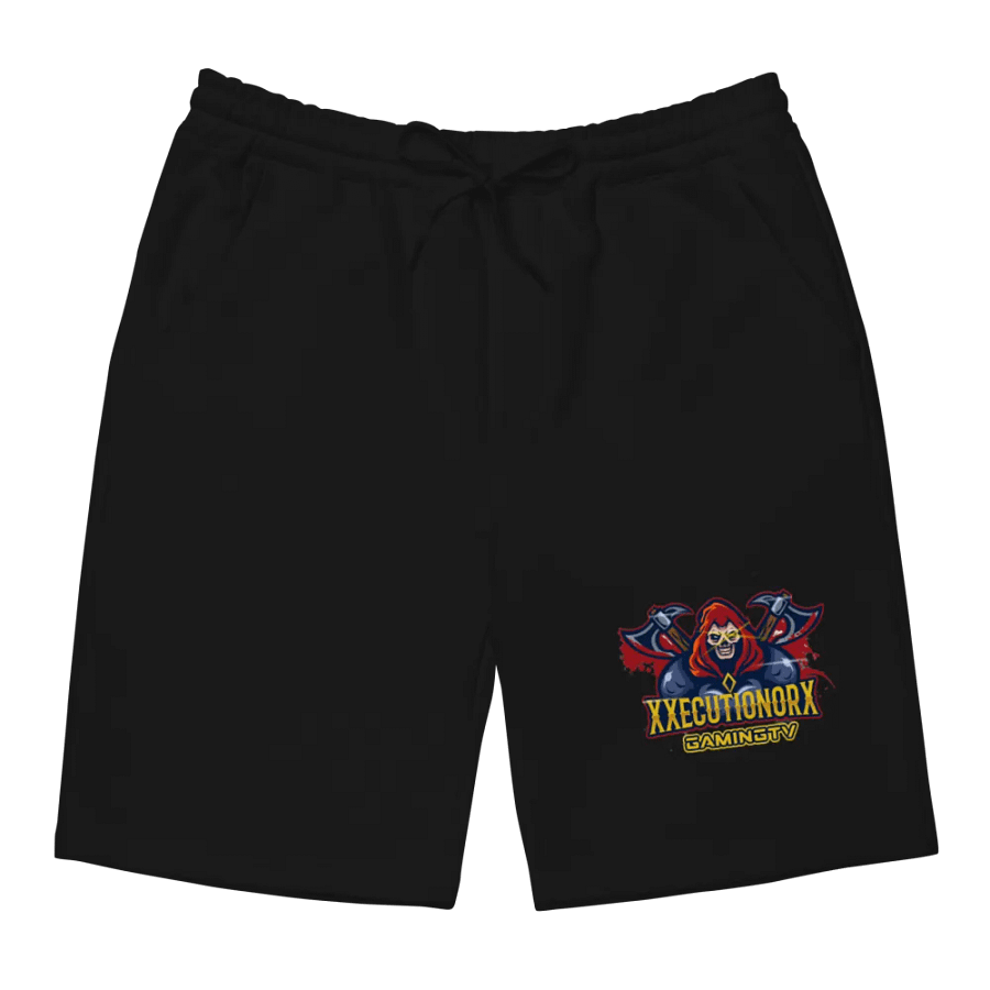 Skeletal Warrior Gaming Emblem Fleece Shorts product image (9)