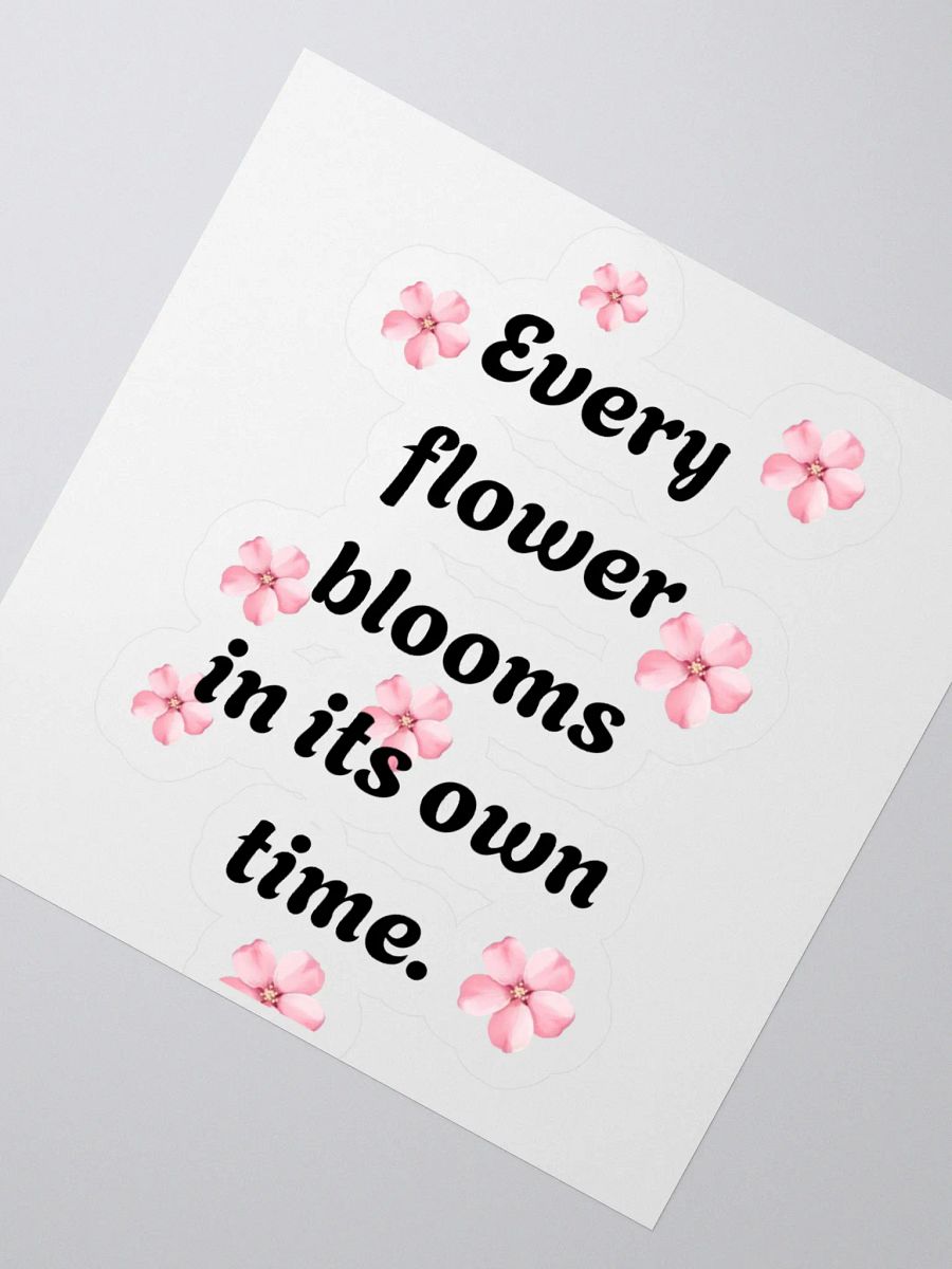 Every Flower Blooms Kiss Cut Stickers product image (2)