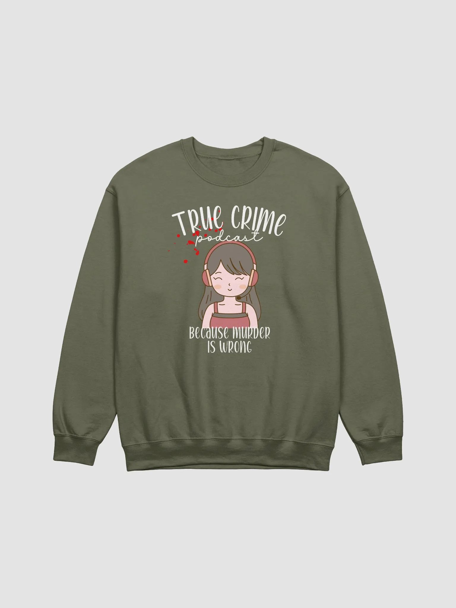 True Crime Podcast Sweatshirt product image (10)
