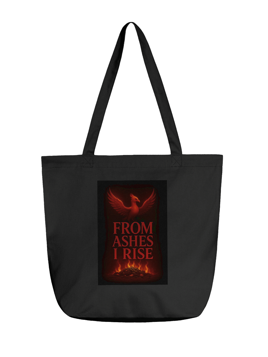 From Ashes I Rise - Resilience - Organic Cotton Tote Bag (Standard) product image (1)