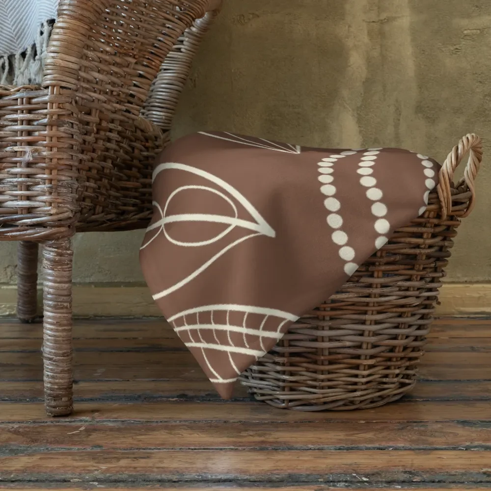 El Yunque Brew Bliss: Abstract Coffee Bean Earthy Pattern product image (22)