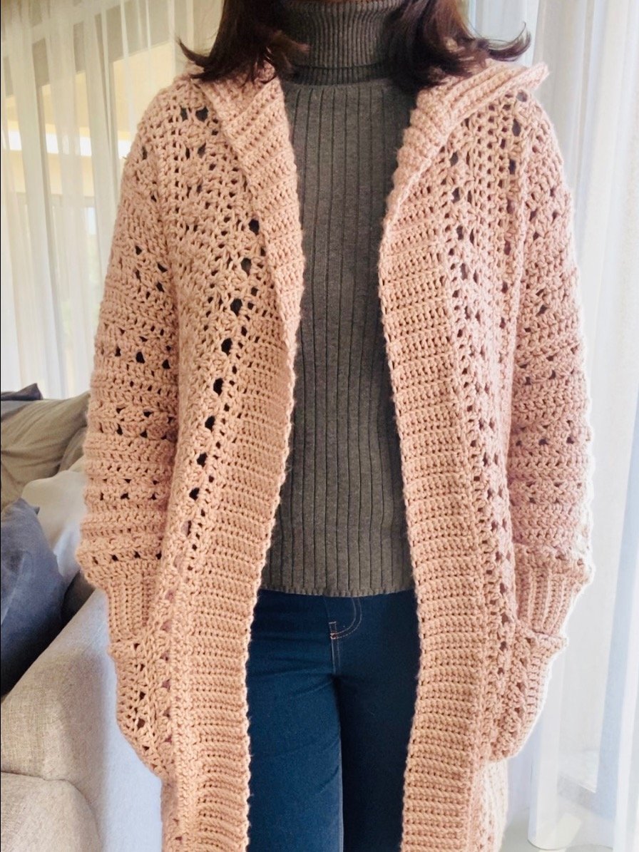 Crochet Cardigan Written Pattern product image (1)