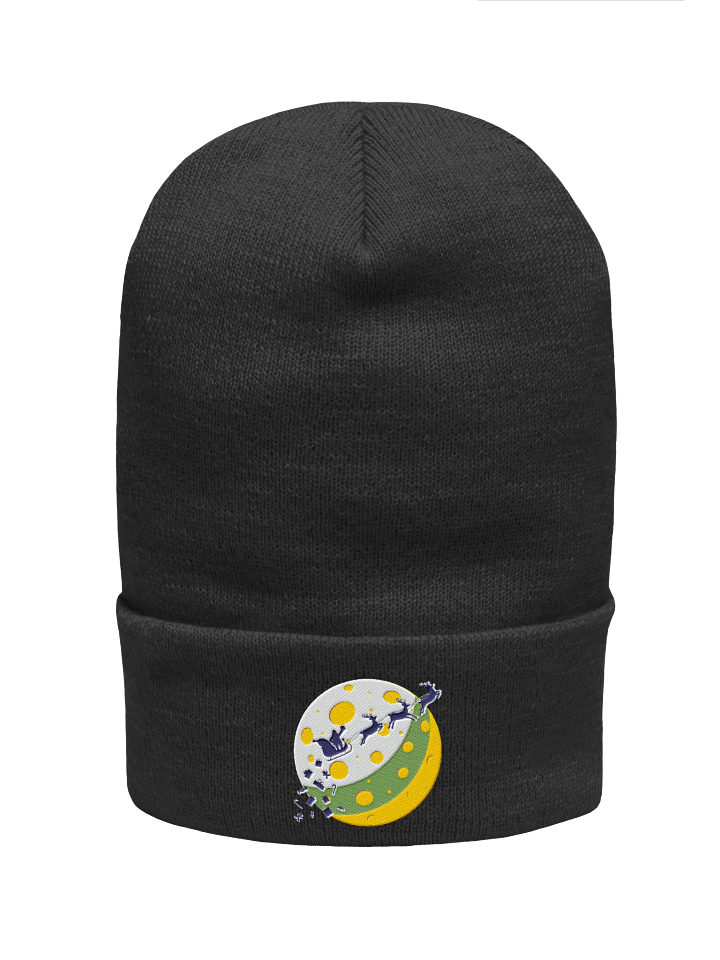 Cheese Moon Reindeer Cuffed Beanie product image (3)