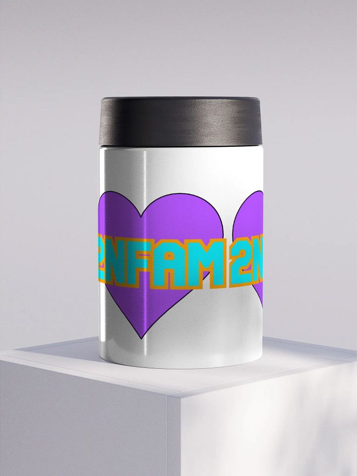 2NFAM Heart Stainless Steel Koozie product image (2)