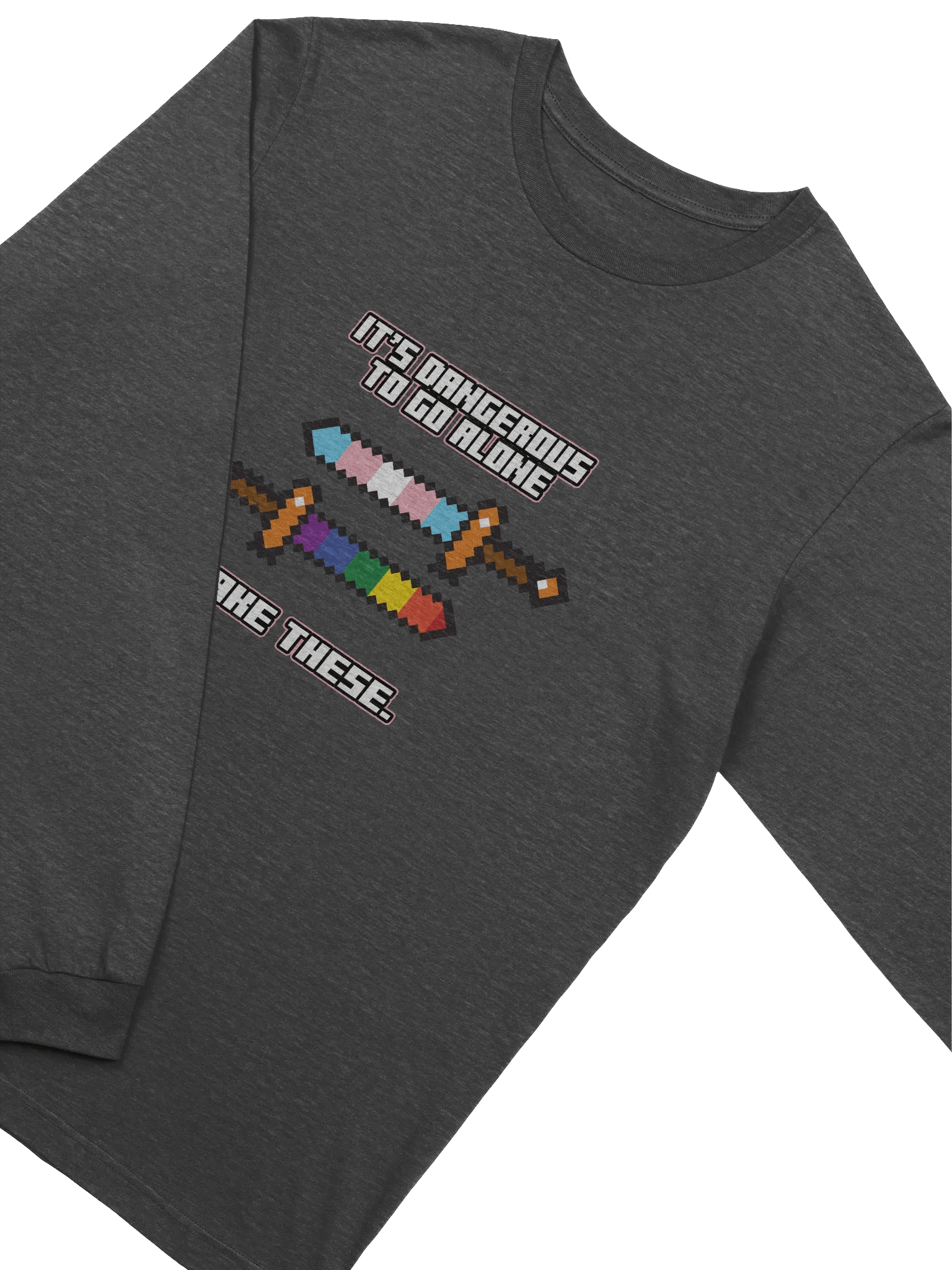 It's Dangerous to Go Alone - Long Sleeve Shirt product image (6)