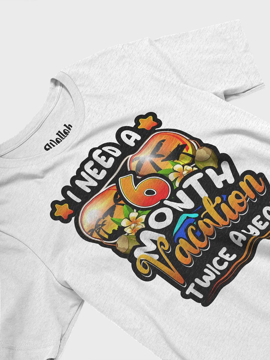 I Need a 6-Month Vacation - Funny Work Humor T-Shirt product image (4)