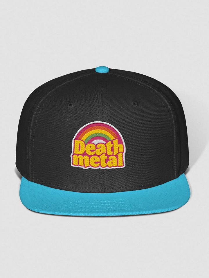Rainbow Death Metal Snapback Cap product image (17)