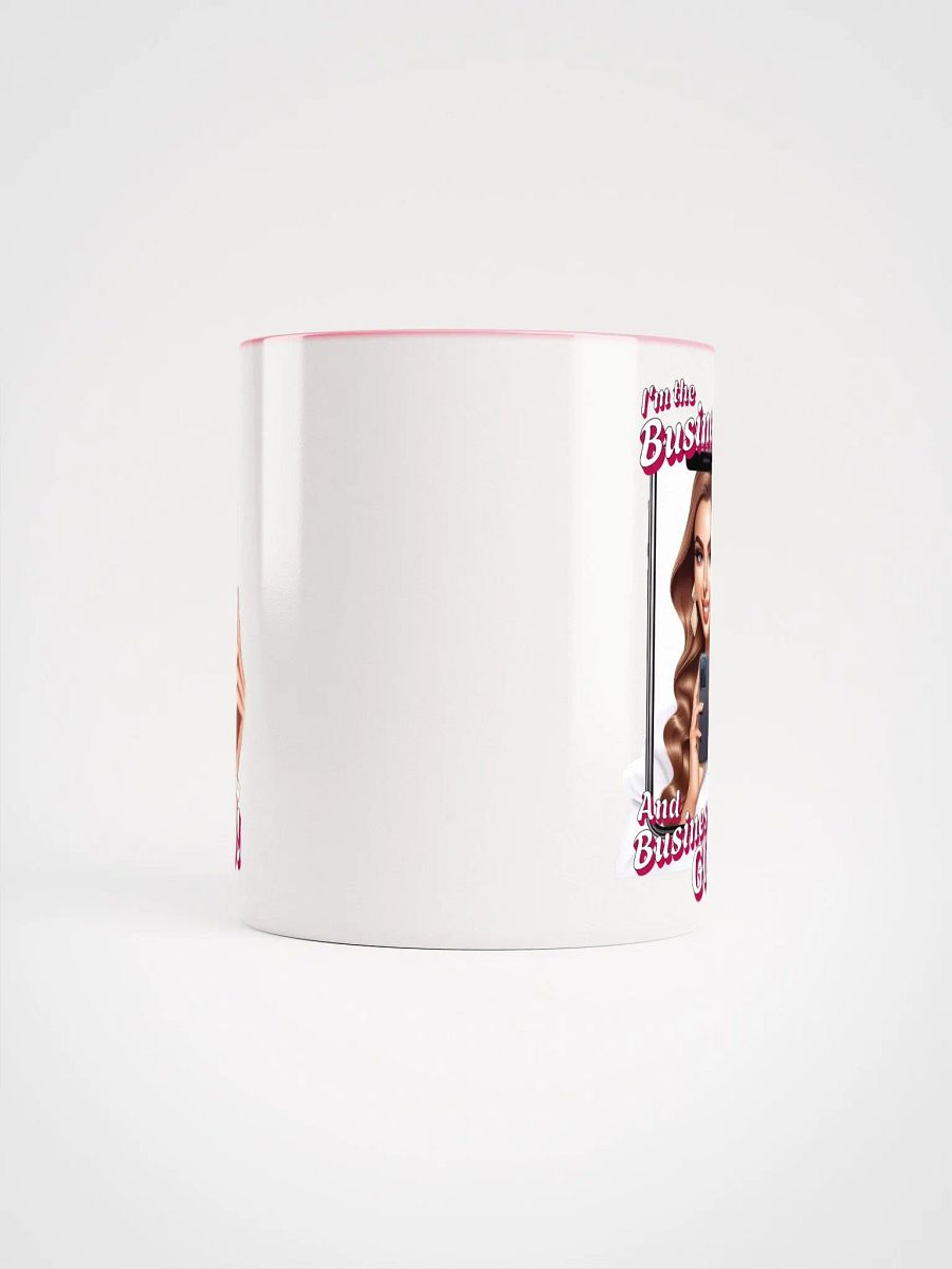I'm The Business - Social Media Influencer - Ceramic Mug with Color Inside - v1 product image (5)