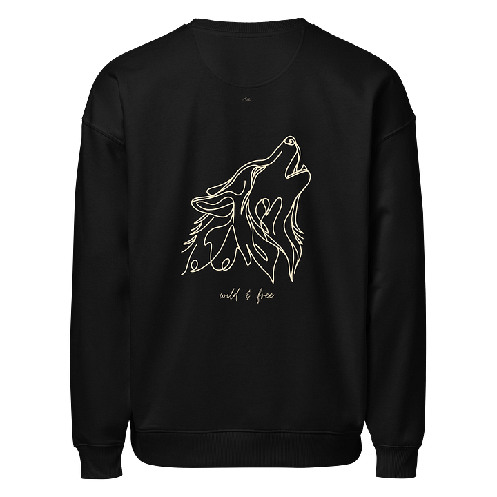 Organic Oversized Sweatshirt (Unisex) product image (2)