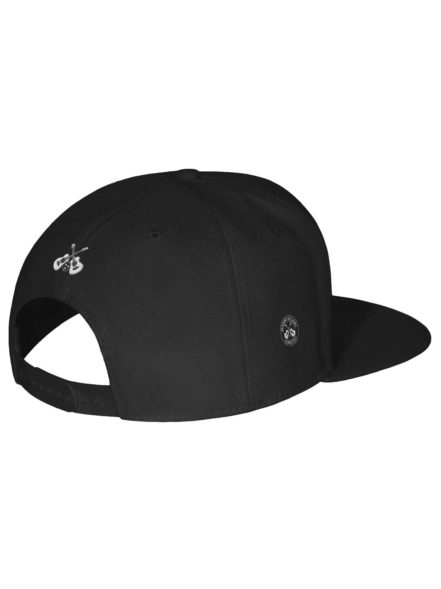 TSV Bearded Villains Otto Wool Blend Snapback | Premium High-Profile Trucker Cap | Three Star Villains Headwear product image (3)
