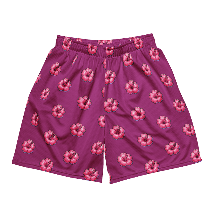 NRG Cherry Blossom Athletic Shorts (Violet) product image (2)
