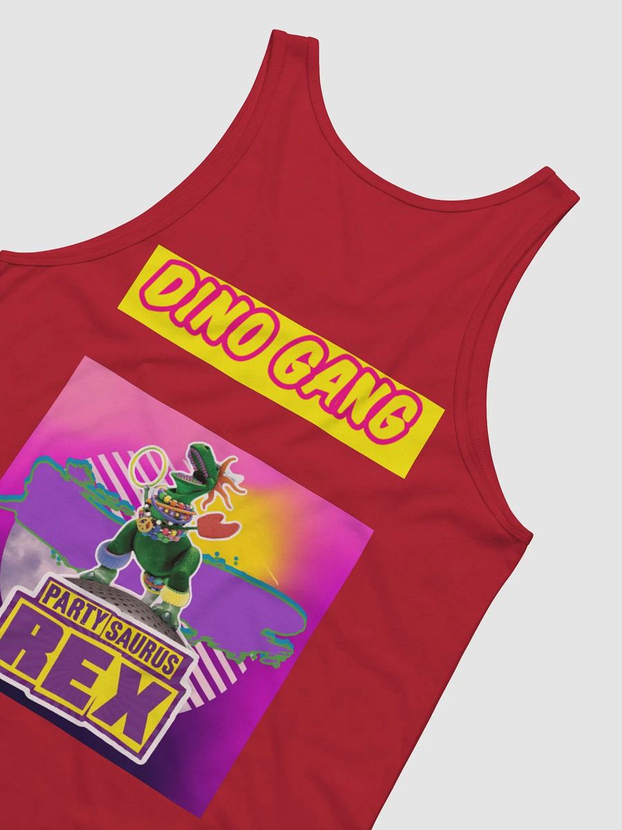 Dino Gang Red Tank Top product image (7)
