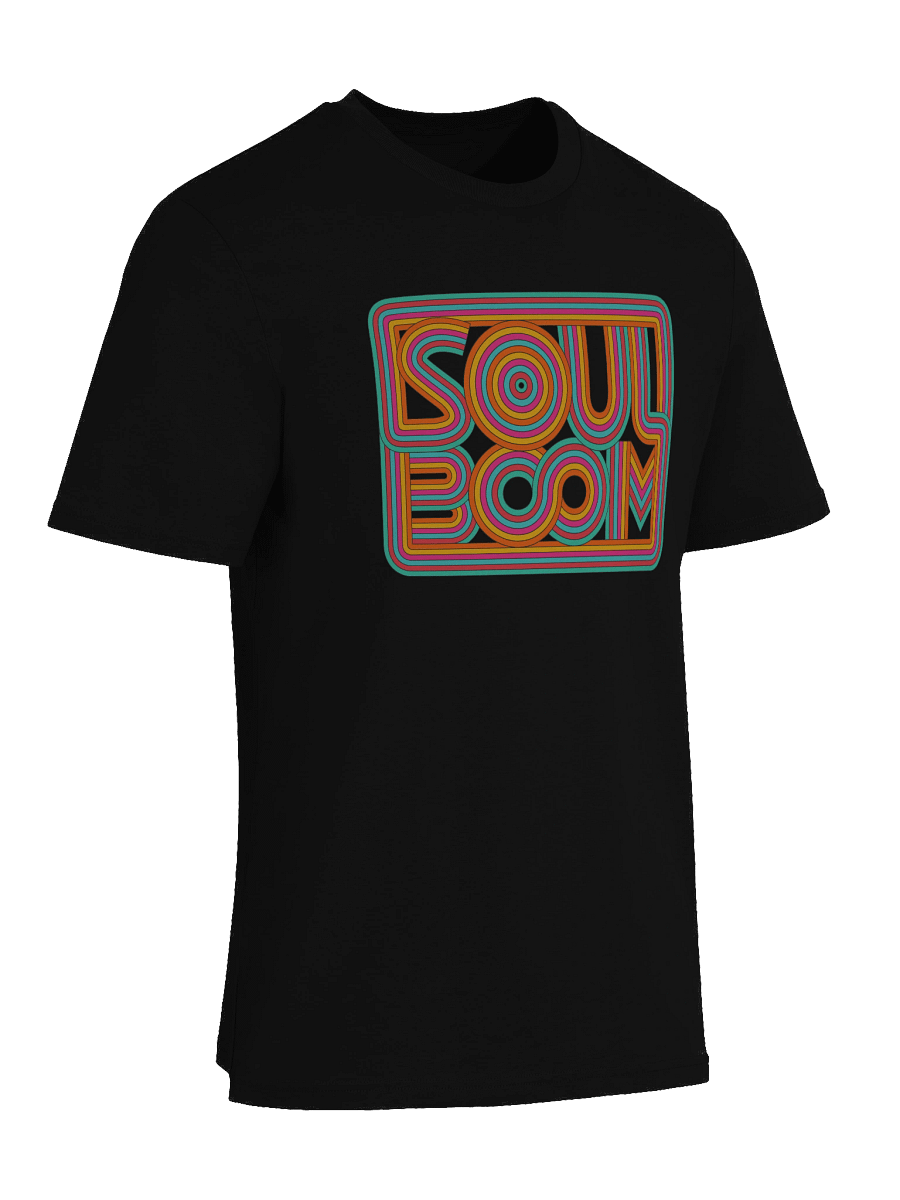 Rainbow Logo Shirt - Red/Turquoise (100% Organic Cotton) product image (9)