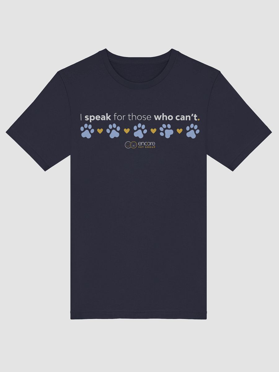 I Speak For Those Who Can't - Bella+Canvas T-Shirt product image (5)