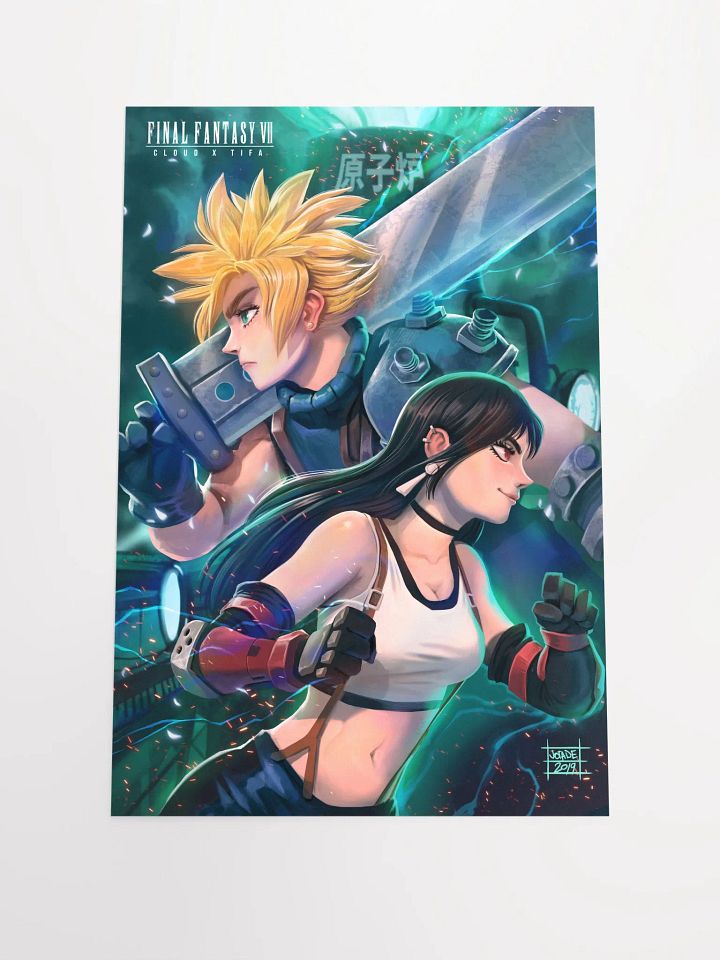 Cloud x Tifa Shinra - Print product image (1)