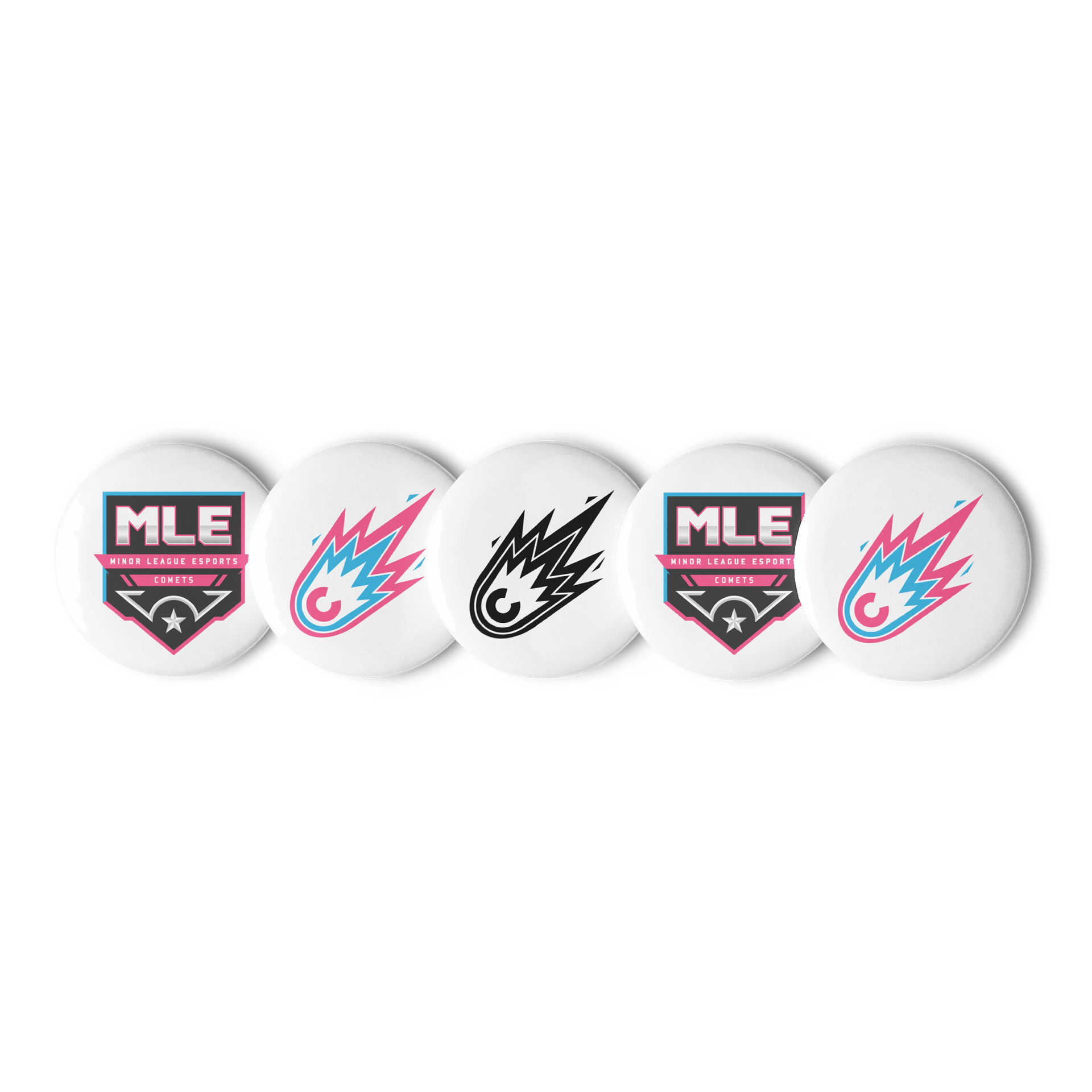 Comets Pin Button Set product image (1)