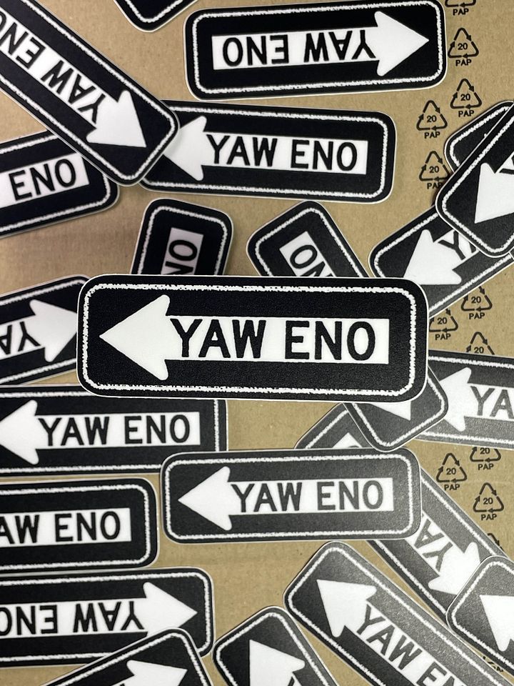 YAW ENO Sticker product image (2)