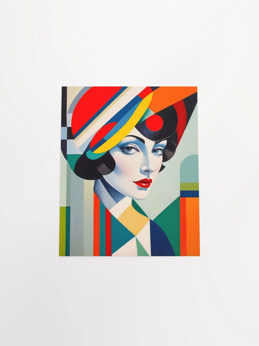 Vibrant Lucy - Flapper Girl - Poster - Small and Standard Sizes - 8x10-11x14-12x16-16x20 Inches product image (16)