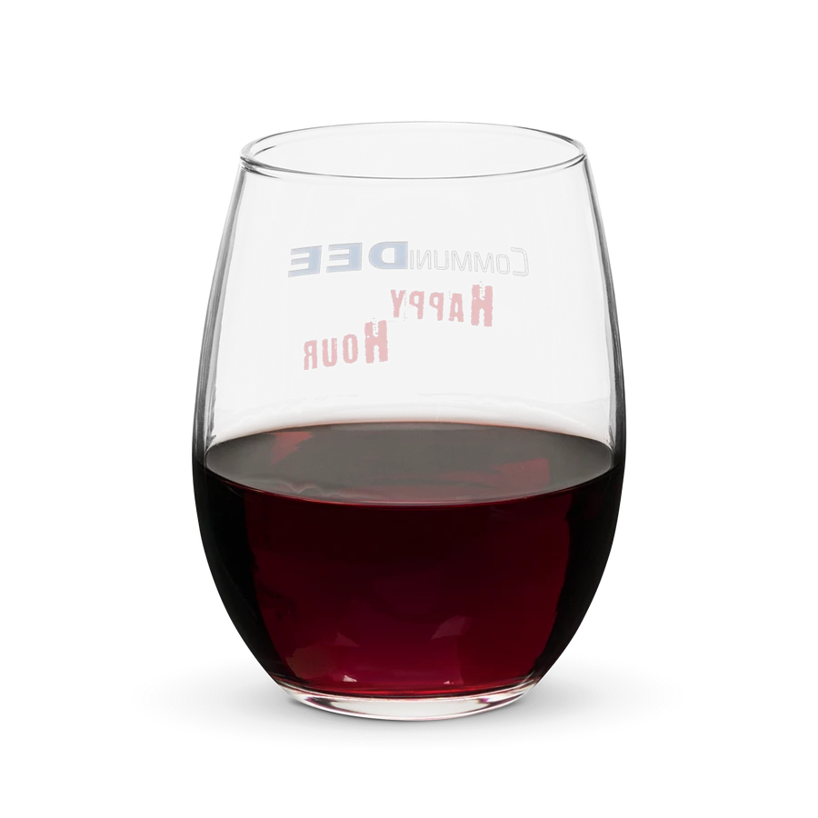 CommuniDEE Happy Hour Wine Glass product image (4)