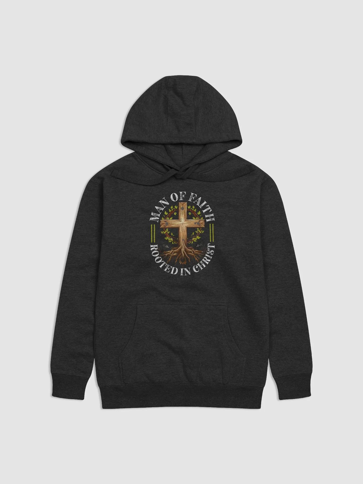Man of Faith: Rooted in Christ Premium Hoodie product image (2)