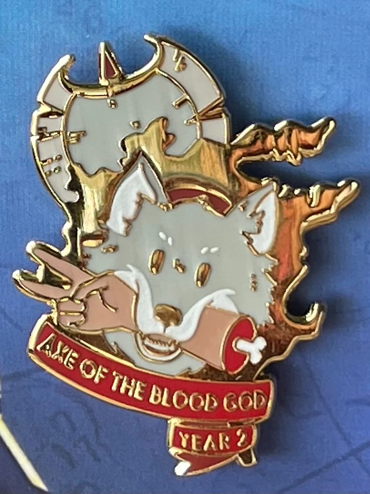 Axe of the Blood God Year 2 Pin product image (1)