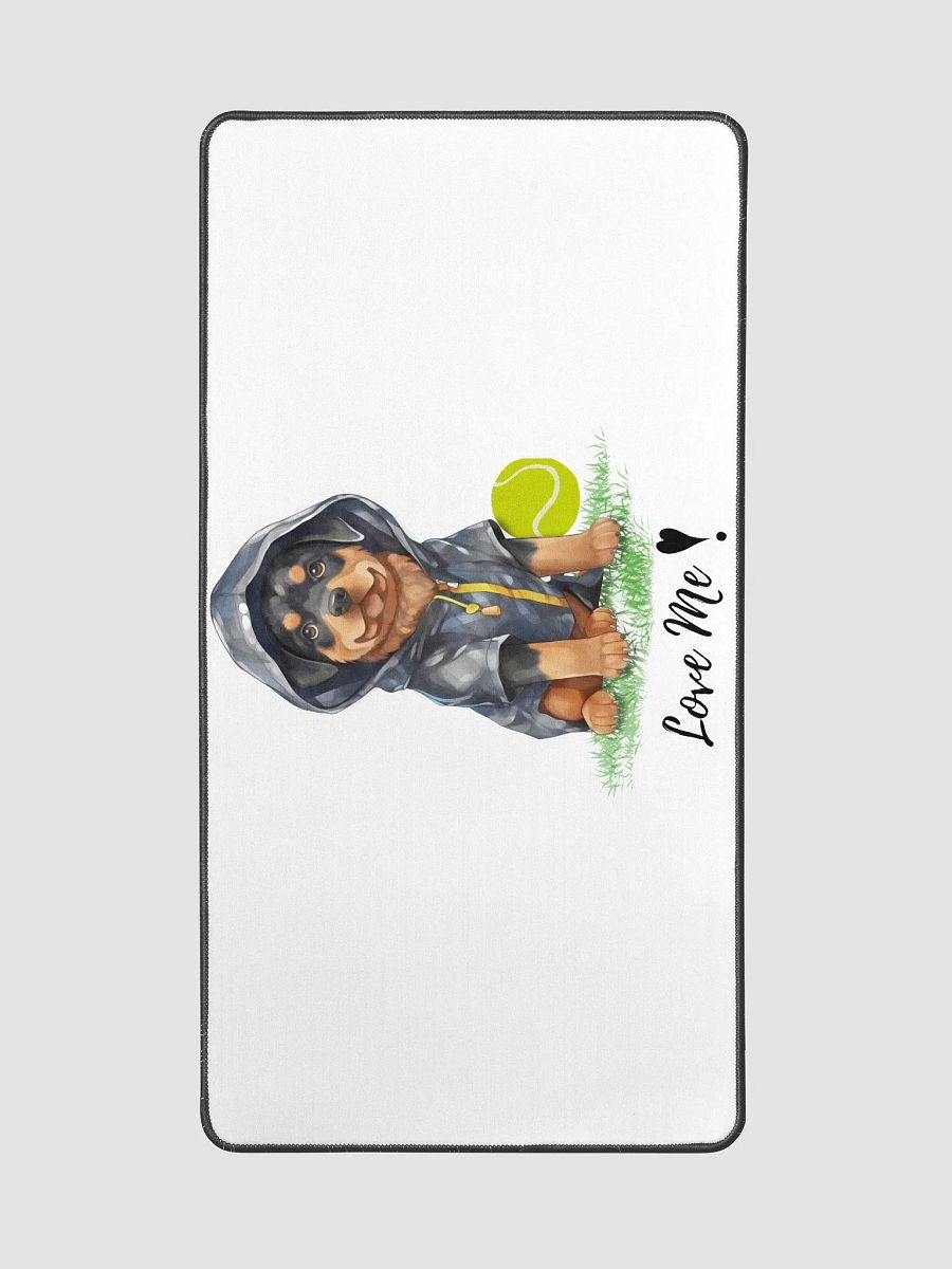 Pawsome Puppy Hoodie Desk Mat product image (2)