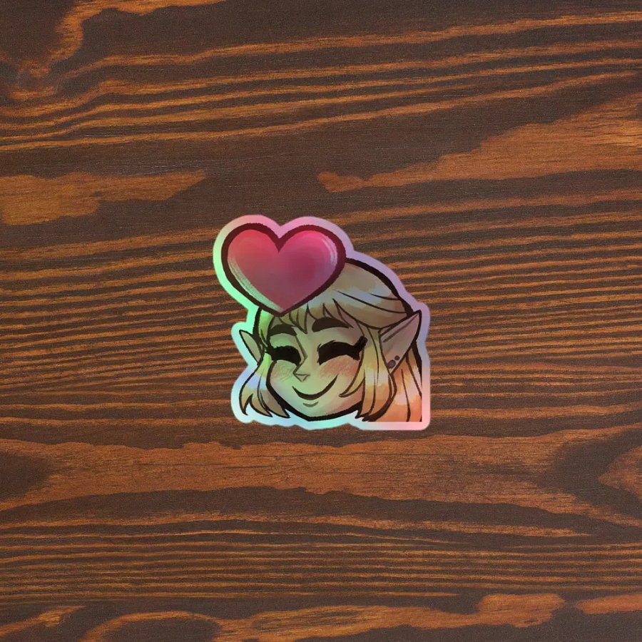 HyliaSophia love Holographic product image (3)