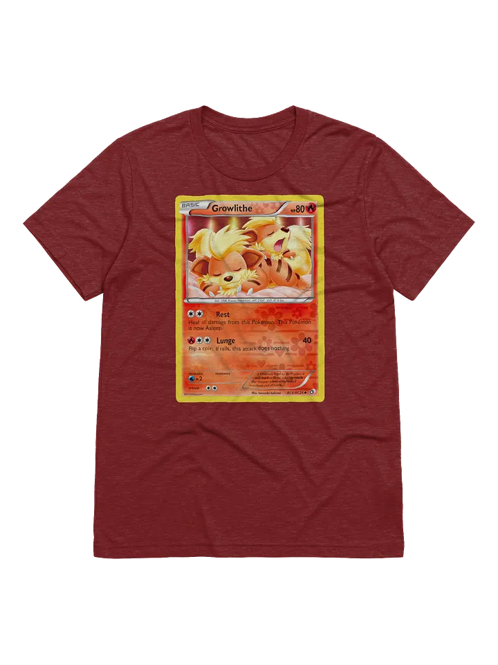 Growlithe TCg T-shirt product image (1)