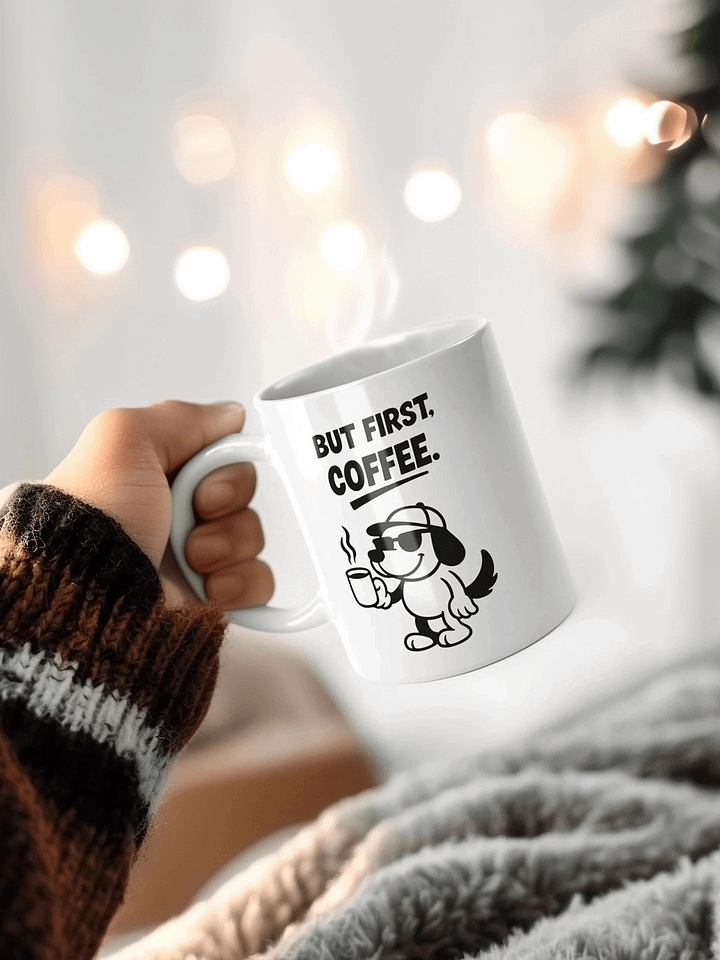 Invisible Canvas: White Glossy Mug Edition product image (1)