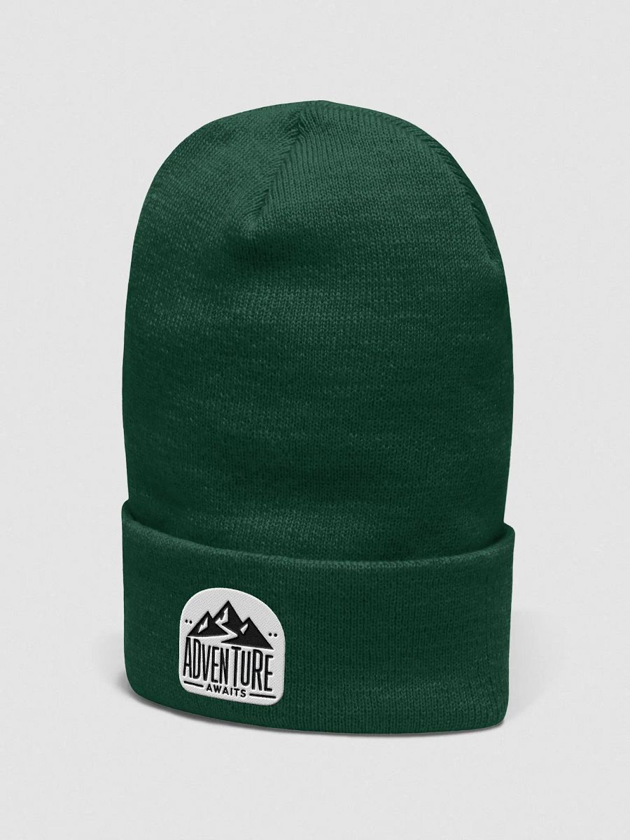 Adventure Awaits Embroidered Beanie product image (3)