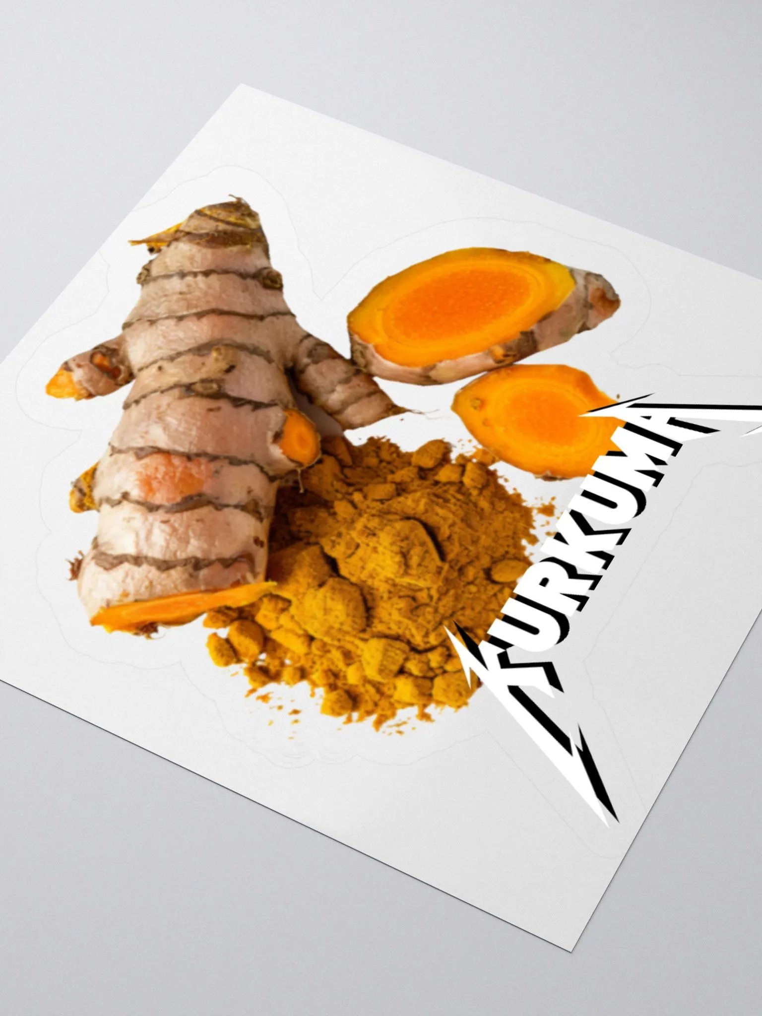 Kurkuma (Tumeric) Sticker product image (9)